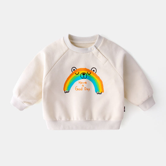 Suéter Infantil Primavera - Camisa Base de Algodón para Niños - Image 2
