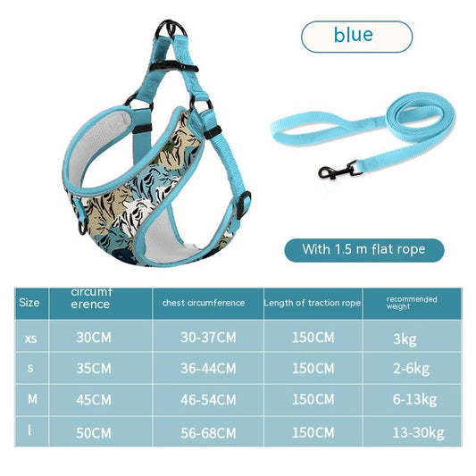 Arnés Reflectante para Perro con Cuerda de Sujeción Manual - Diseño Antiexplosión - Image 2