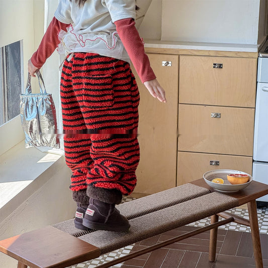 Pantalones de Algodón con Forro Polar para Niños - Invierno - Image 2