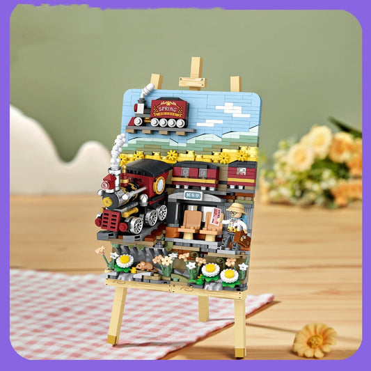 Tren de Primavera - Bloques de Construcción Micropartículas - Image 2