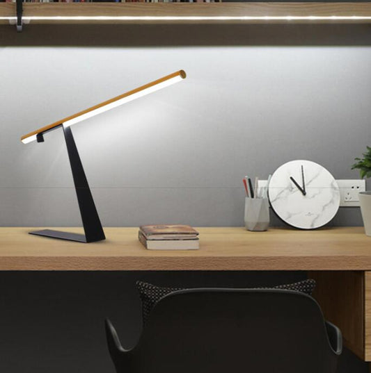 Lámpara de Escritorio Moderna con Brazo Extensible Estilo Geométrico - Image 2
