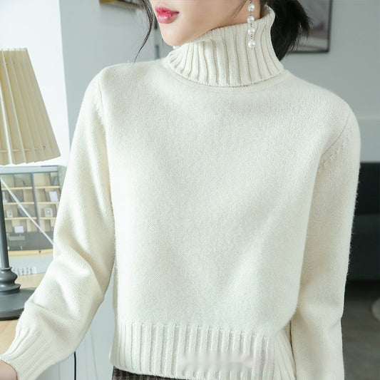 Suéter Lana Cuello Alto Slim Fit Mujer - Base Layer Premium - Image 2