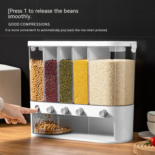 Organizador Hermético de Cereales con Compartimentos Separados - Image 2