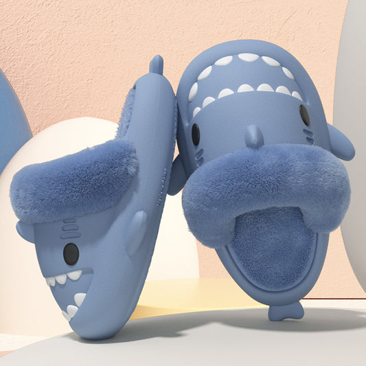 Pantuflas Tiburón Invierno Desmontables - Cálidas y Acogedoras para Casa - Image 2