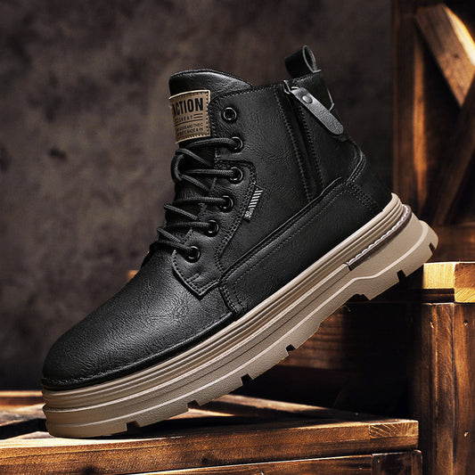 Bota de Trabajo British Style Alta para Hombre - Image 2
