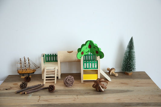 Castillo de Madera Premium para Hámster - Casa Juguete Lujo - Image 2