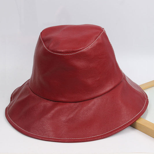 Sombrero Vaquero de Cuero PU con Ala Grande - Image 2