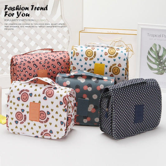 Bolsa de Aseo Viajera de Gran Capacidad Impermeable y Resistente Estilo Coreano - Image 2