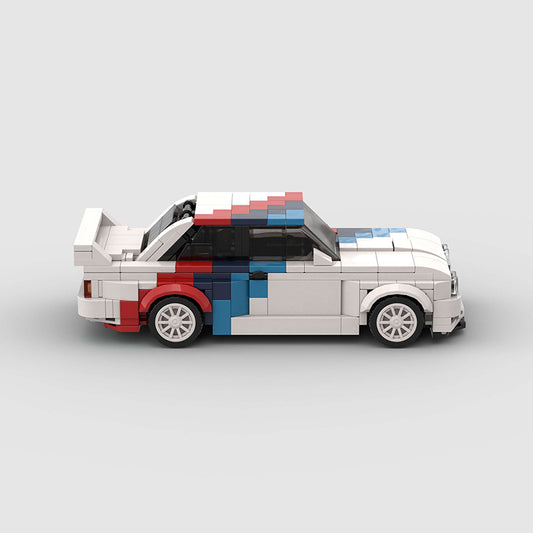 Auto de Carreras Compatible con Bloques de Construcción Pequeños - Image 2