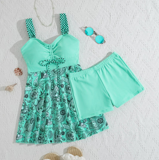 Traje de Baño Deportivo con Falda Conservadora para Mujer - Image 2