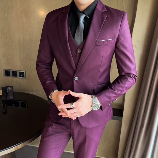 Traje Slim Fit Británico para Hombre - Conjunto Casual Elegante - Image 2