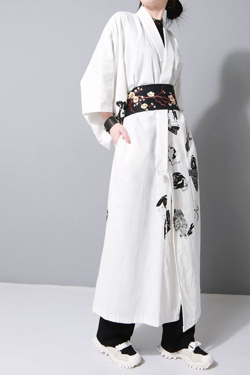 Chaqueta Cortavientos Unisex Ukiyo-e con Diseño de Viento - Image 2