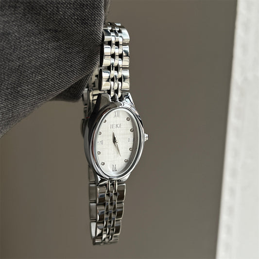 Reloj Elegante de Diseño Exclusivo con Esfera Pequeña y Detalles de Diamante - Image 2