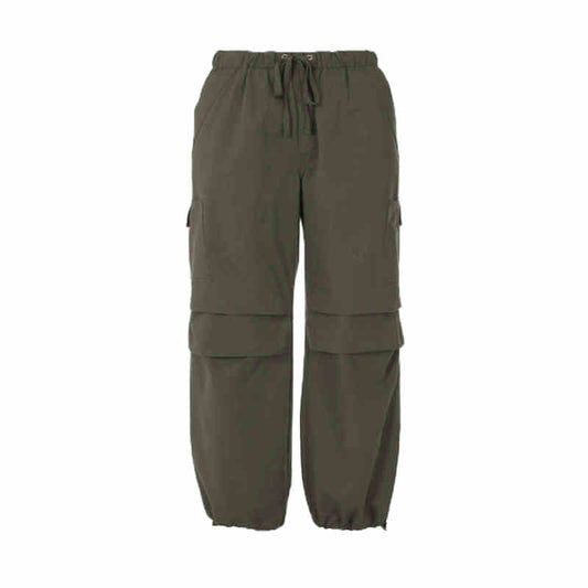 Pantalones Retro Anchos con Cintura Ajustable y Tobillo Anudado - Image 2