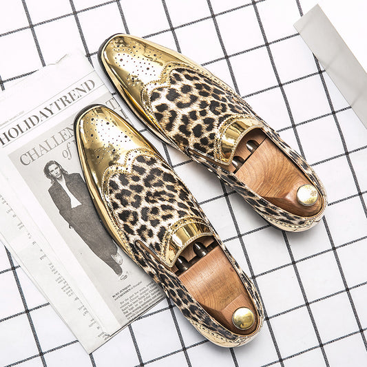 Zapatos de Cuero Brillante Punta Aguda para Hombre - Estilo Ejecutivo - Image 2