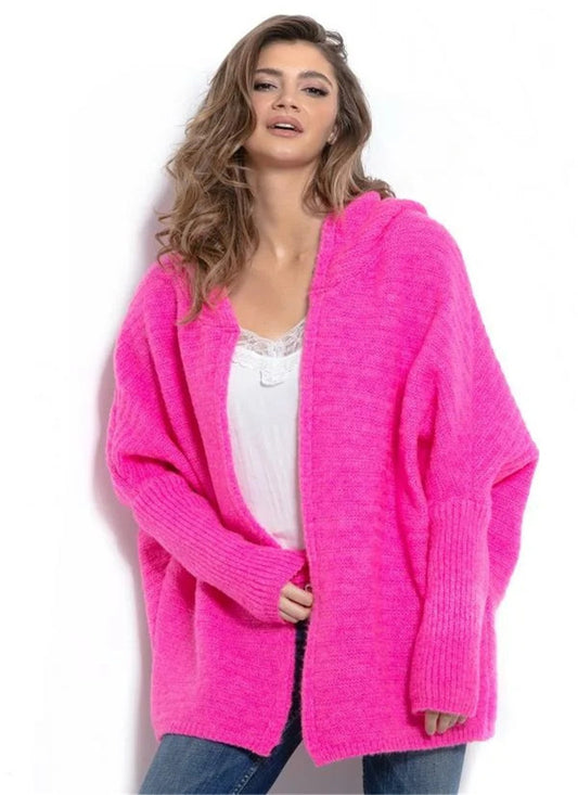 Cardigan Cuello V Temperamento Color Puro - Abrigo Suéter Ejecutivo - Image 2