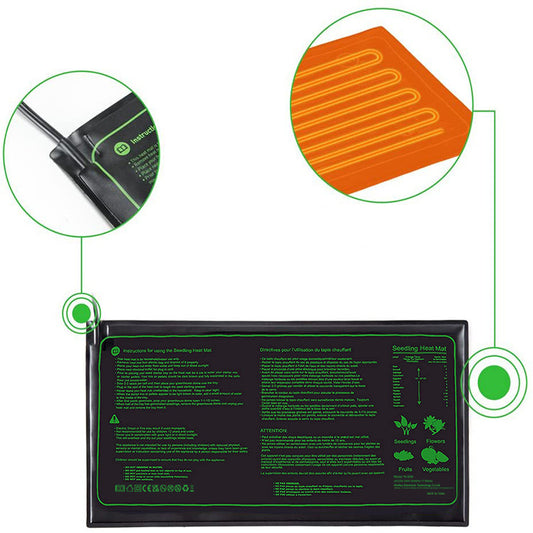 Almohadilla Térmica para Germinación de Semillas - Control de Temperatura Impermeable - Image 2