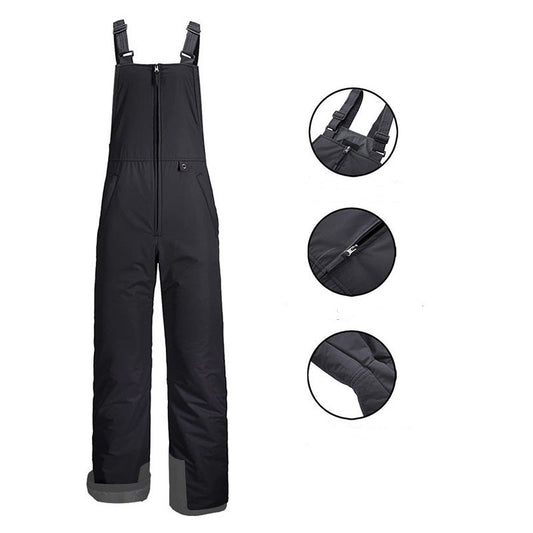 Pantalones de Esquí para Hombre Impermeables con Carga USB - Image 2