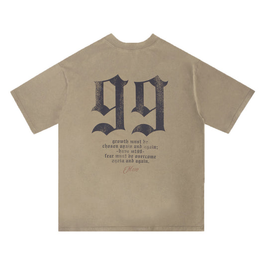 Playera Estampada con Números 99 para Hombre - Image 2