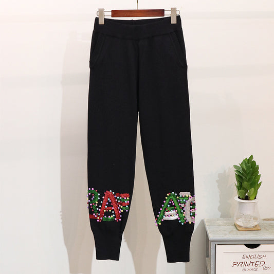 Conjunto de Punto Casual para Mujer: Suéter Manga Larga y Pantalón - Image 2
