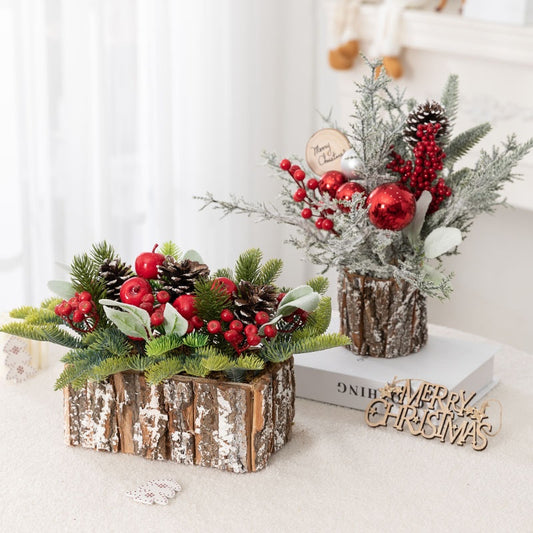 Árbol de Navidad Decorativo Bonsái LED - Tendencia Instagram para Vitrinas y Hogares - Image 2