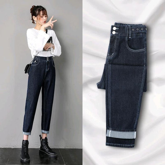Pantalón Negro Holgado de Terciopelo Suave - Diseño Versátil y Cómodo - Image 2