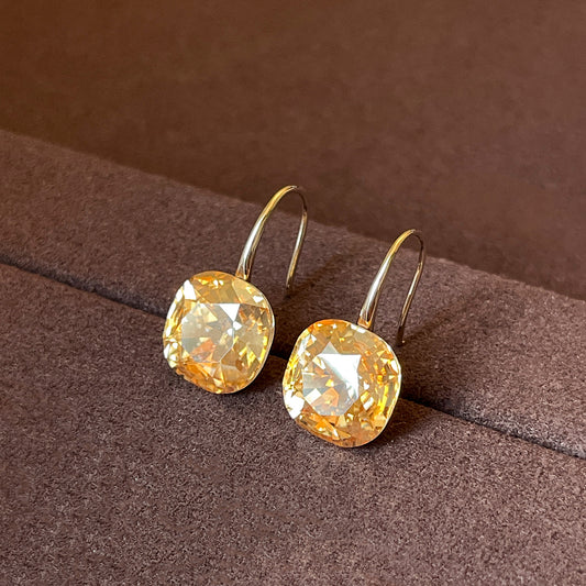 Aretes Geométricos con Circonita Cúbica - Image 2