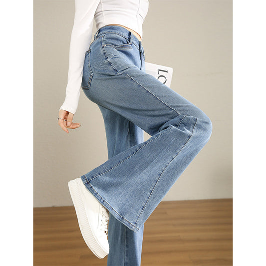 Jeans Cintura Alta Acampanados con Diseño Artístico para Mujer - Image 2