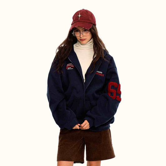 Sudadera Tipo Cardigan Camuflaje Forrada en Polar Grueso - Image 2
