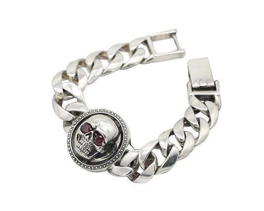 Pulsera de Plata Tailandesa S925 Vintage - Estilo Hipster para Hombre - Image 2