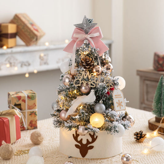 Decoración Navideña con Efecto Terciopelo Flocking - Image 2
