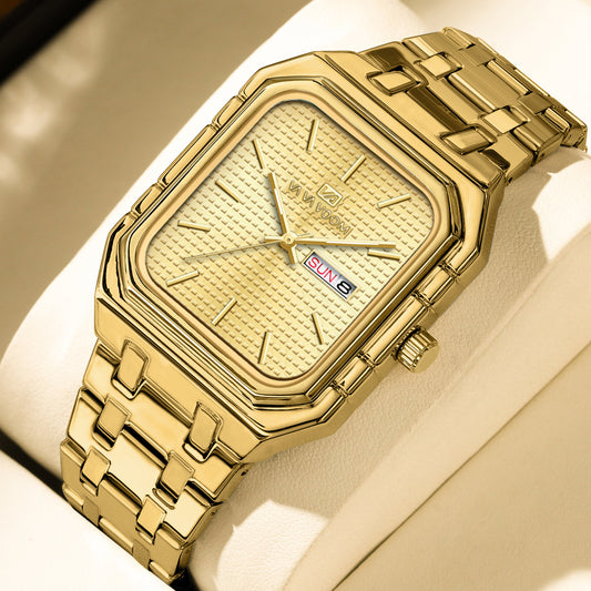 Reloj Cuadrado Luminoso Casual para Hombre - Image 2