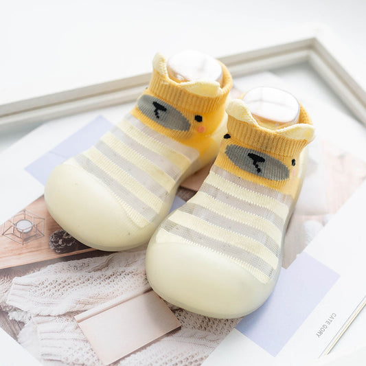 Calcetines Transparentes a Rayas para Bebés y Niños Pequeños - Image 2