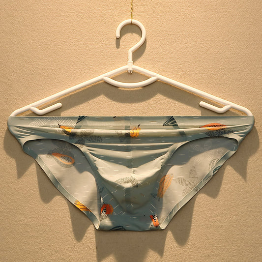 Calzoncillos Hombre Ice Silk sin Costuras Artísticos - Image 2