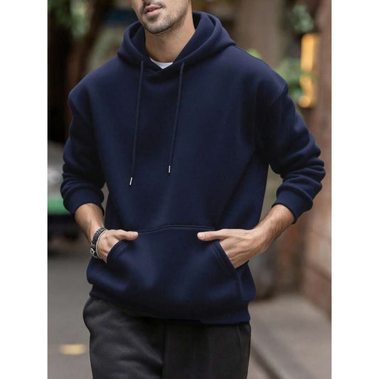 Sudadera Oversized de Manga Larga en Colores Sólidos - Image 2