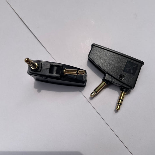 Adaptador de Audio para Auriculares con Reducción de Ruido - Conexión Aviación - Image 2