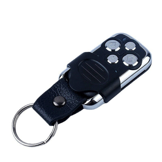 Control Remoto Inalámbrico para Puerta de Garaje con Diseño en Cuero Metálico - Image 2