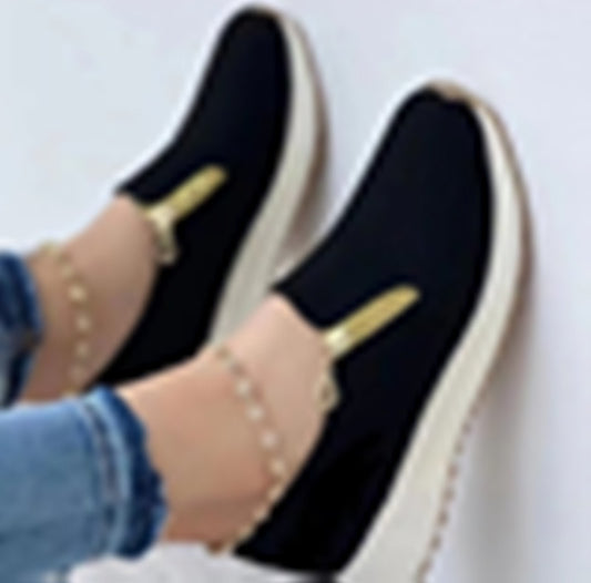 Zapatillas Deportivas para Mujer con Cierre de Cremallera y Punta Fina - Image 2