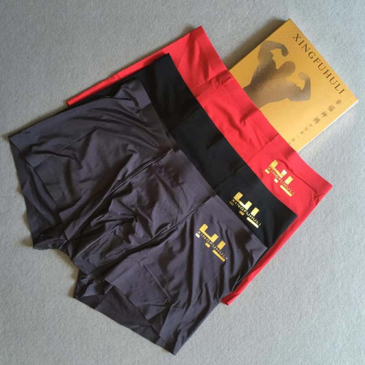 Calzoncillos Tipo Bóxer de Seda Helada para Hombre - Transpirables y sin Marcas - Image 2