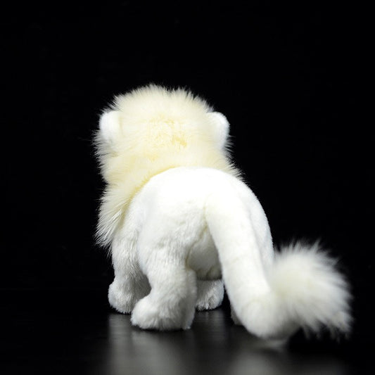 Peluche León Blanco Suave - Image 2