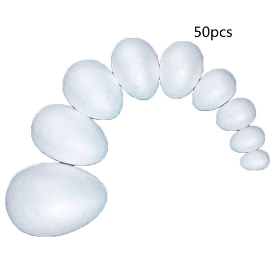 Huevos de Poliestireno Expandible para Manualidades Infantiles - Pack Colorido para Preescolar - Image 2