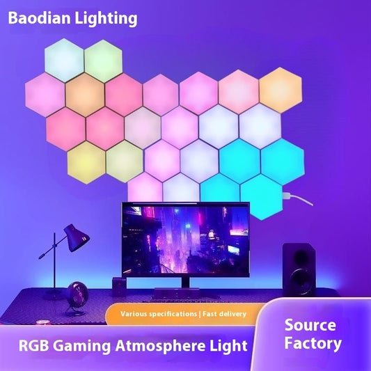 Panel de Luz LED Quantum Esports para Pared - Atmósfera Gaming Profesional - Image 2