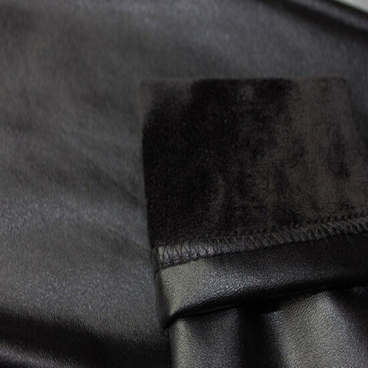 Leggins de Cuero Sintético con Forro Polar Térmico - Image 2