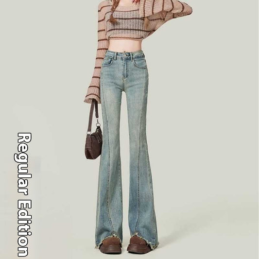 Jeans Retro Acampanados para Mujer - Estilo Clásico Americano - Image 2