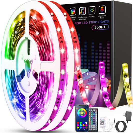 Barra de Luz LED RGB Inteligente 5050 Flexible con Bluetooth - Image 2
