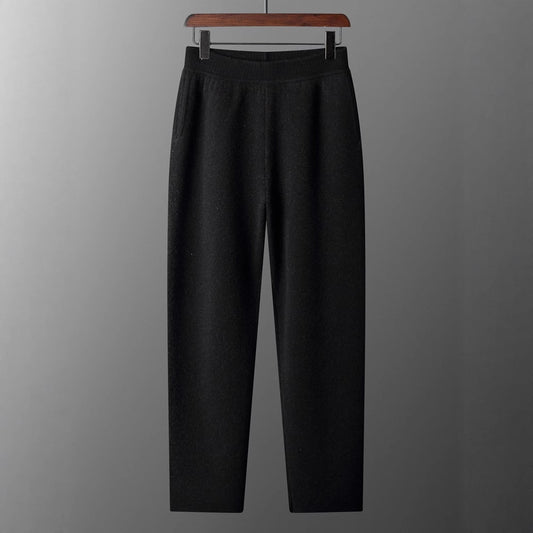 Pantalones de Cachemira Gruesa Talle Alto para Hombre - Image 2