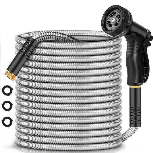 Manguera de Jardín Acero Inoxidable Premium - Resistente y Duradera - Image 2