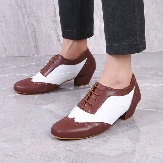 Zapatos de Baile Latino y Cuadrado con Suela Blanda para Adultos - Image 2