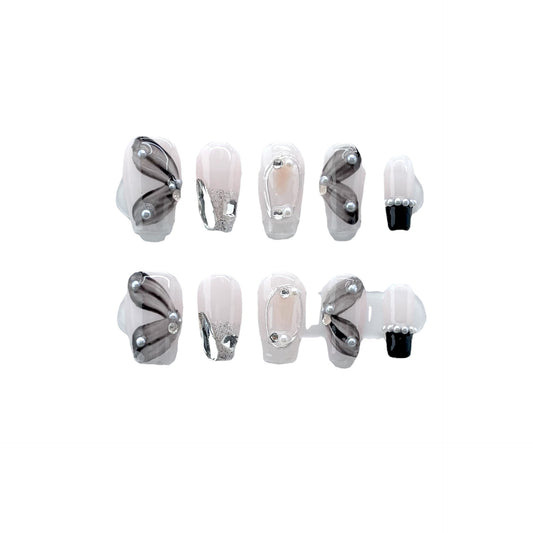 Parches de Uñas Deshidratadas Naked French Dance - Colección Halo - Image 2