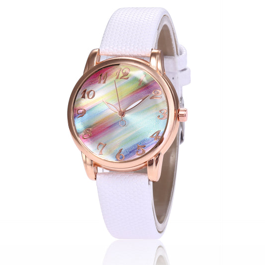 Reloj Femenino Arcoíris Moderno y Elegante - Image 2